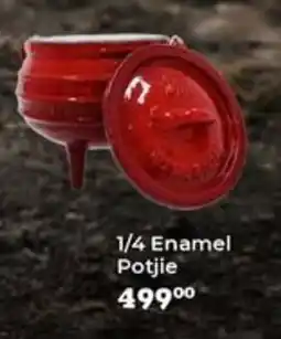 Outdoor Warehouse Fireside 1/4 Enamel Potjie offer