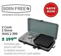 Outdoor Warehouse Born Free 2 Cook 2 Stove offer