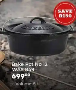 Outdoor Warehouse Fireside Bake Pot No 12 offer