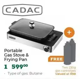 Outdoor Warehouse Cadac Portable Gas Stove & Frying Pan offer