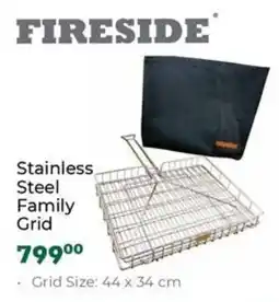 Outdoor Warehouse Fireside Stainless Steel Family Grid offer