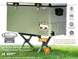 Outdoor Warehouse National Luna QC NL90 Stainless Steel Fridge/Freezer Bluetooth offer
