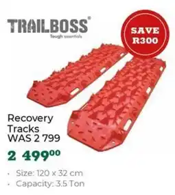 Outdoor Warehouse Trailboss Recovery Tracks offer