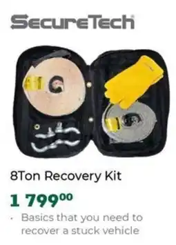 Outdoor Warehouse SecureTech 8Ton Recovery Kit offer