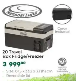 Outdoor Warehouse National Luna 20 Travel Box Fridge/ Freezer offer