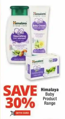 Checkers Himalaya Baby Product Range offer