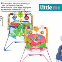 Checkers Little Me Deluxe Baby Bouncer offer