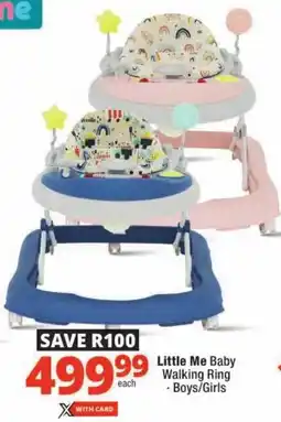 Checkers Little Me Baby Walking Ring offer