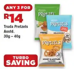OK Foods Truda Pretzels Asstd. offer