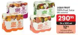 Makro LIQUI FRUIT 100% Fruit Juice offer