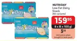 Makro NUTRIDAY Low Fat Dairy Snack offer
