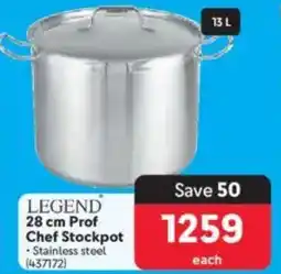Makro LEGEND Prof Chef Stockpot offer