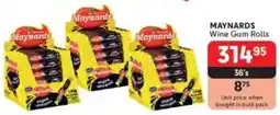 Makro MAYNARDS Wine Gum Rolls offer