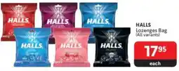 Makro HALLS Lozenges Bag offer