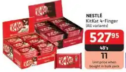 Makro NESTLÉ KitKat 4-Finger offer