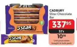 Makro CADBURY 5Star Chocolate Bar offer