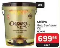 Makro CRISPA Gold Sunflower Oil offer