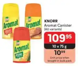 Makro KNORR Aromat Canister offer