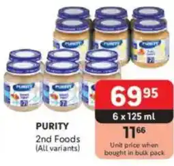 Makro PURITY 2nd Foods offer