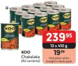 Makro KOO Chakalaka offer