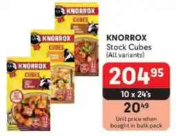 Makro KNORROX Stock Cubes offer