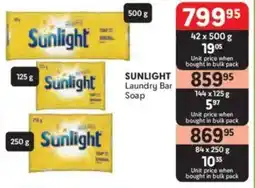 Makro Sunlight Laundry Bar Soap offer