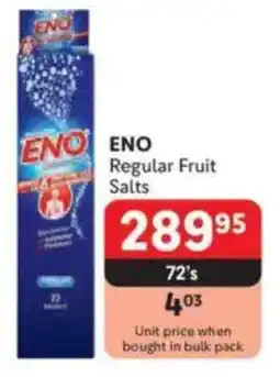 Makro ENO Regular Fruit Salts offer