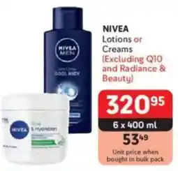 Makro NIVEA Lotions or Creams offer