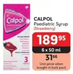 Makro CALPOL Paediatric Syrup offer