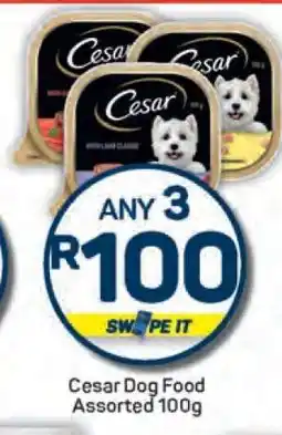 Pick n Pay Cesar Dog Food Assorted 100g offer