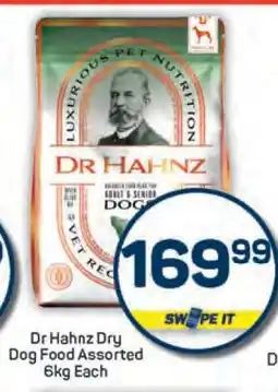 Pick n Pay Dr Hahnz Dry Dog Food Assorted 6kg Each offer