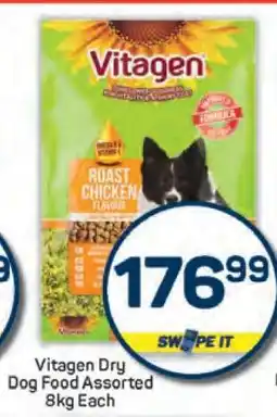 Pick n Pay Vitagen Dry Dog Food Assorted 8kg Each offer