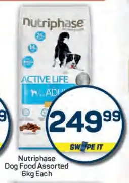 Pick n Pay Nutriphase Dog Food Assorted 6kg Each offer