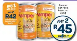 Pick n Pay Pamper Cat Food Assorted 385g offer