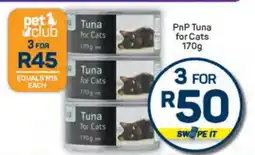 Pick n Pay PnP Tuna For Cats 170g offer