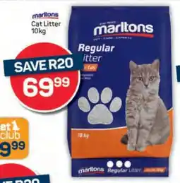 Pick n Pay marltons Cat Litter 10kg offer