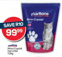 Pick n Pay Mirco Crystal Cat Litter 1,5kg offer