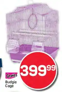 Pick n Pay Grant's Budgie Cage offer