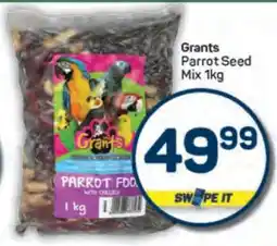 Pick n Pay Grants Parrot Seed Mix 1kg offer