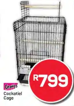 Pick n Pay Grant's Cockatiel Cage offer
