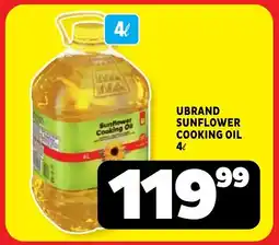 Usave Ubrand sunflower cooking oil offer