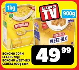 Usave Bokomo corn flakes/ bokomo weet-bix cereal offer