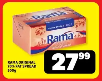 Usave Rama original 70% fat spread offer