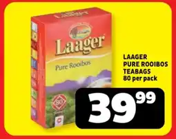 Usave Laager Pure Rooibos Teabags offer