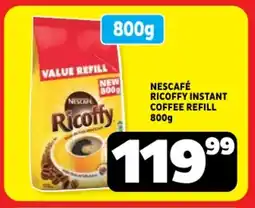 Usave Nescafé ricoffy instant coffee refill offer