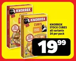 Usave Knorrox stock cubes all variants offer