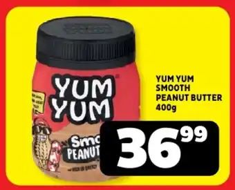 Usave Yum yum smooth peanut butter offer