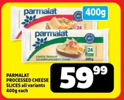 Usave Parmalat processed cheese slices all variants offer