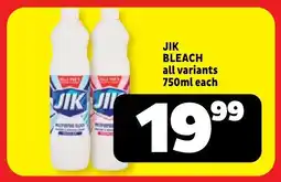 Usave Jik bleach all variants offer
