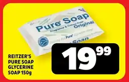 Usave Reitzer's pure soap glycerine soap offer